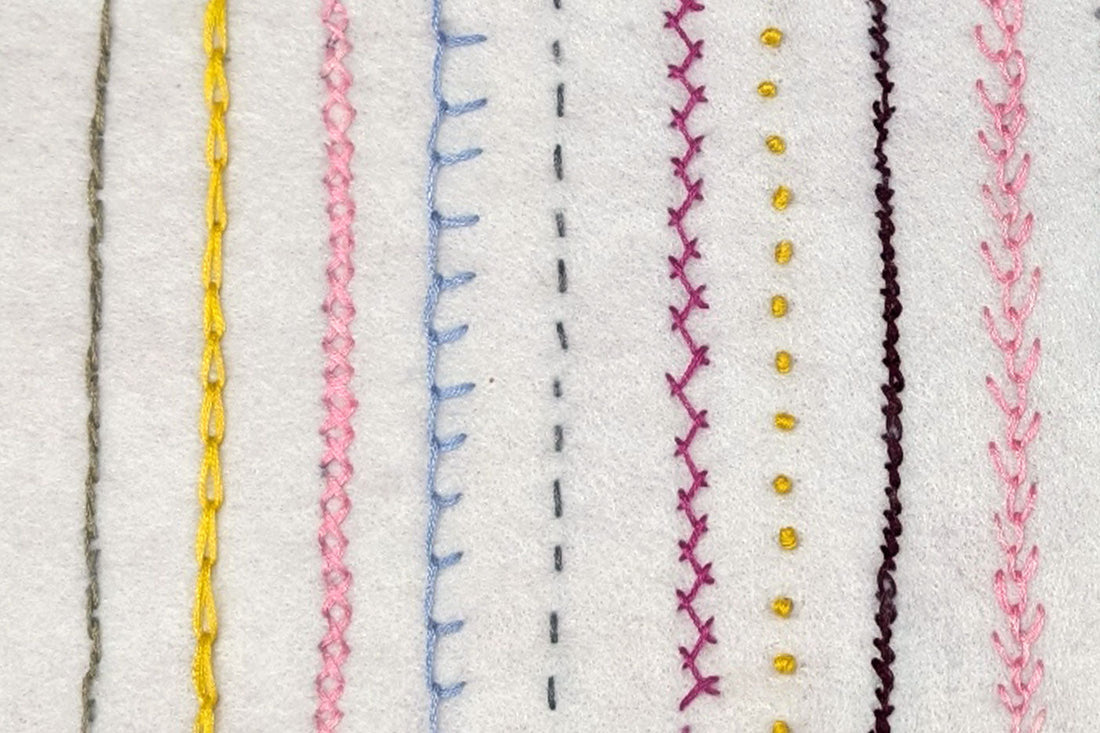 Common Sewing Stitches