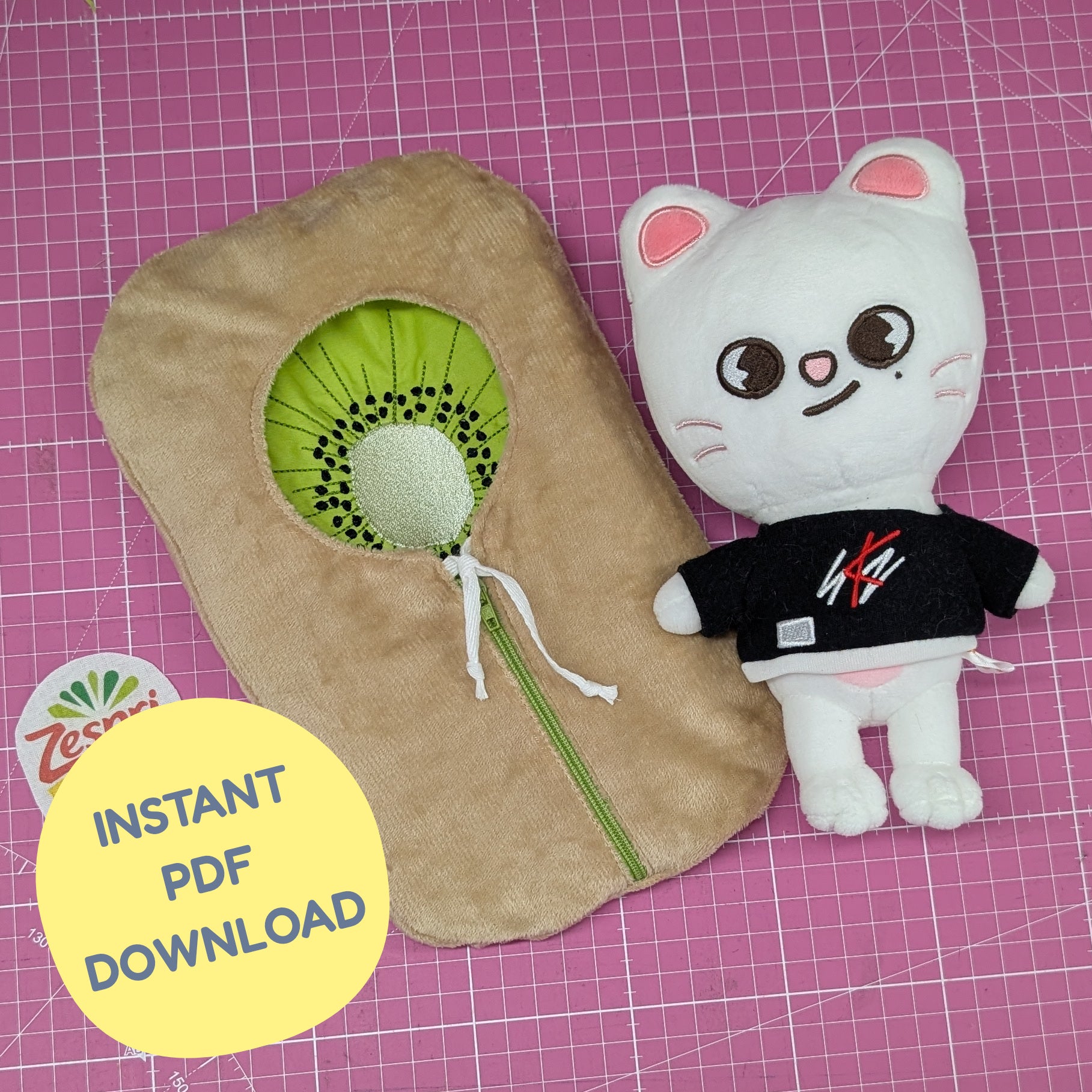 Jiniret Kiwi Sleeping Bag - sewing pattern
