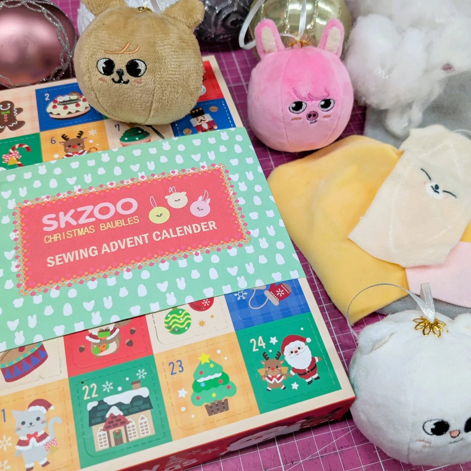 DIY Skzoo bauble advent calendar (PRE ORDER 2026!!!)