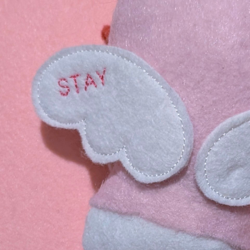 Stay Angel  - felt sewing pattern