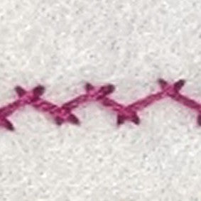 Herringbone stitch